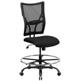 Flash Furniture HERCULES Series 400 lb. Capacity Big & Tall Black Mesh Drafting Chair, WL-5029SYG-D- screenshot. Chairs directory of Office Furniture.