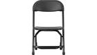 Flash Furniture Kids Plastic Folding Chair (10 Pack), 14", Black