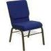 Flash Furniture Wide Navy Blue Church Chair