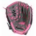 Franklin Sports Windmill Series 11-inch Grey/ Pink Left Handed Thrower Softball Glove