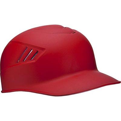 Rawlings Coolflo Matte Style Alpha Sized Base Coach Helmet, Scarlet, X-Large