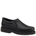 Work America Men's Work Slip-On - 12 Black Oxford E3