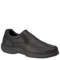 Walkabout Men's Slip-On Walking Shoe - 8 Black Slip On D