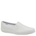 Keds Women's Champion Leather Slip-On - 6.5 White Slip On A2