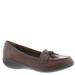 Clarks Ashland Bubble Loafer - Womens 12 Brown Slip On Medium