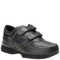 Propet Lifewalker Strap Walking Shoe - Mens 8.5 Black Walking E5