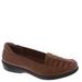 Easy Street Genesis - Womens 10 Brown Slip On Medium