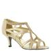 Easy Street Flattery - Womens 6 Gold Pump N