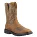 Ariat Sierra Wide Square Toe ST - Mens 11 Brown Boot D