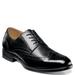 Florsheim Midtown Wing Tip Oxford - Mens 9.5 Black Oxford D