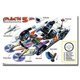 Speed Racer Poster Mach 5 - 24x35 New
