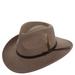 Scala Classico Men's Crushable Outback Hat Putty Size S
