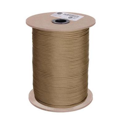 Rothco 1000 ft of 550 Paracord, Mil-Spec Compliant on Spool, Coyote Brown