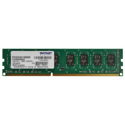 Patriot Memory PSD34G16002 Patriot 4GB PC3-12800 DDR3-1600MHz non-ECC Unbuffered CL11 240-Pin DIMM D