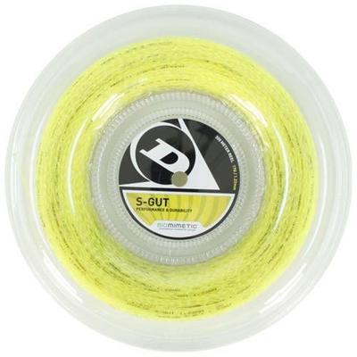 Dunlop SGut Biomimetic 17G Yellow Tennis String Reel