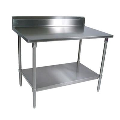 John Boos Work Table, 36"w X 24"d, 14/300 Stainless Steel Top With