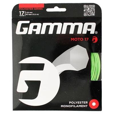 Gamma Sports Moto 17G Tennis String Lime