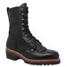 AdTec 10" Fireman Logger - Mens 9 Black Boot W