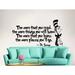 Decal House Dr Seuss the More That You Read Decal Quote Sayings Wall Decal Vinyl in Brown | 20 H x 38 W in | Wayfair zx238LightBrown