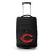 MOJO Black Cincinnati Reds 21" Softside Rolling Carry-On Suitcase