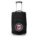 MOJO Black Minnesota Twins 21" Softside Rolling Carry-On Suitcase