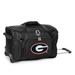 MOJO Black Georgia Bulldogs 22" 2-Wheeled Duffel Bag