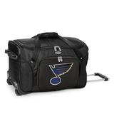 MOJO Black St. Louis Blues 22" 2-Wheeled Duffel Bag