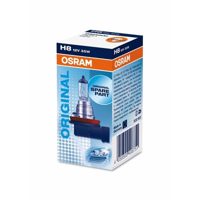 OSRAM H8 Original 35W (1 Stk.) Glühlampe, Fernscheinwerfer,Glühlampe, Hauptscheinwerfer,Glühlampe, Park-/Positionsleucht