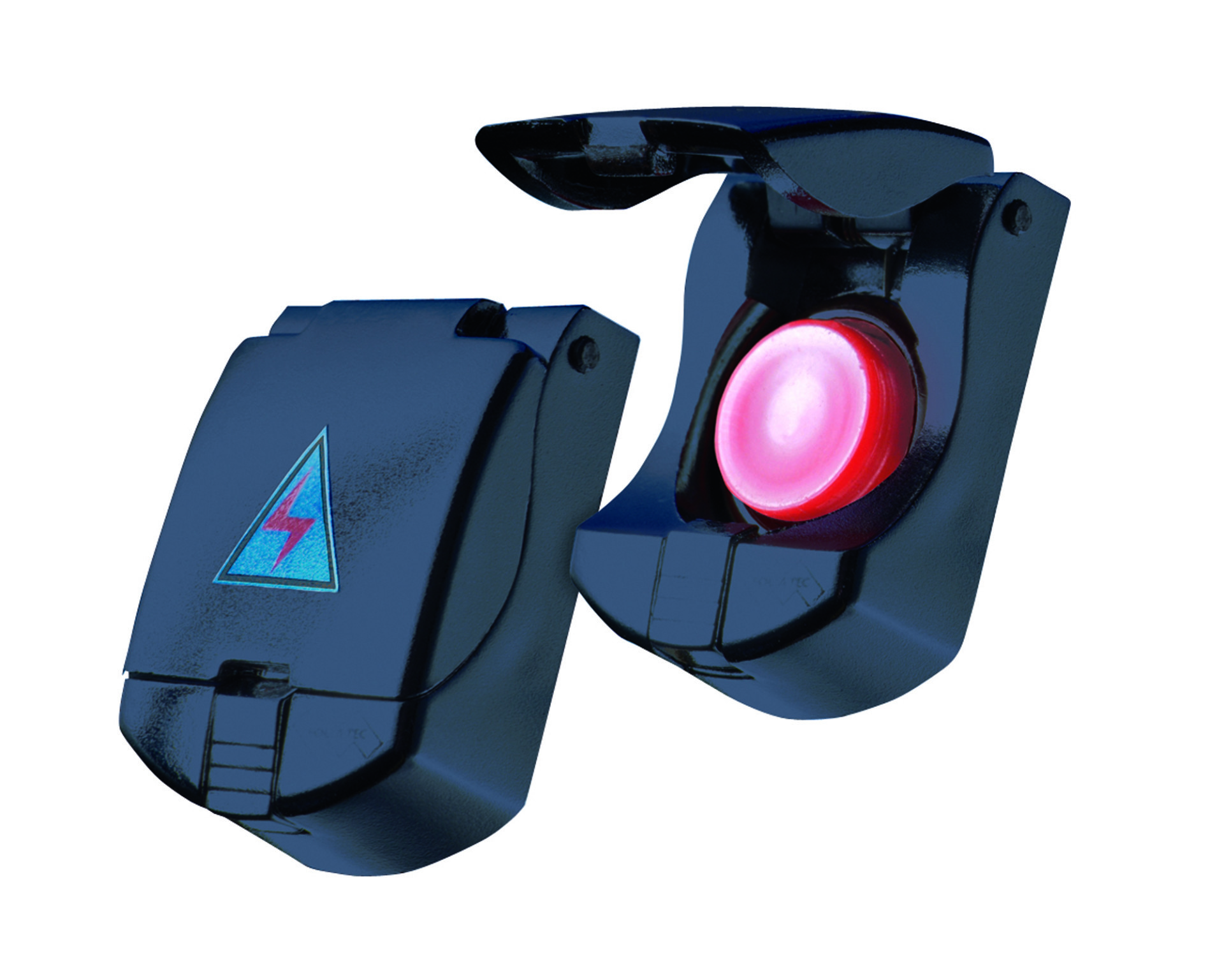 FOLIATEC Engine Starter Lock Line, schwarz 33085 Start-/Stop-Knopf Image