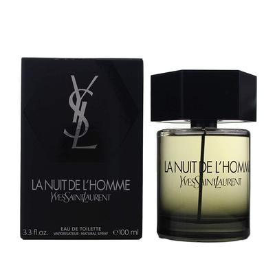 Yves Saint Laurent La Nuit De L'homme 3.3 oz Eau De Toilette for Men