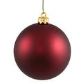 Freeport Park® Holiday Décor Ball Ornament Plastic in Red | 4.75 H x 4.75 W x 4.75 D in | Wayfair HLDY2030 32177165