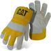 Cat Merchandise CAT013101L Premium Grain Leather Palm Glove - Large