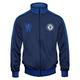 Chelsea FC Official Football Gift Mens Retro Track Top Jacket Small Navy Blue