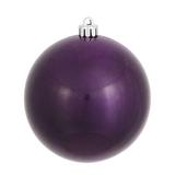 The Holiday Aisle® Holiday Décor Ball Ornament Plastic in Indigo | Wayfair HLDY4016 32576414