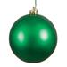 The Holiday Aisle® Holiday Décor Ball Ornament Plastic in Green | 2.4 H x 2.4 W x 2.4 D in | Wayfair HLDY2965 32574012