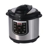 Presto 6 Qt Electric Pressure Cooker Plus - 02141 Stainless Steel/Aluminum in Black/Gray | 12.67 H x 12 W x 13 D in | Wayfair