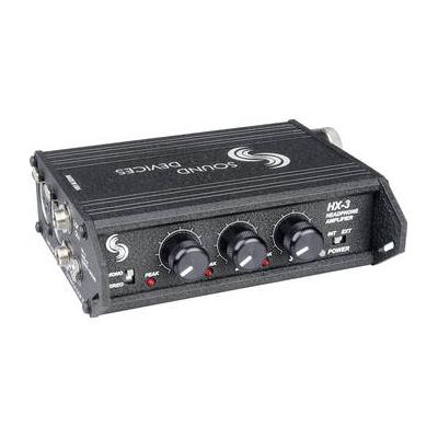 Sound Devices HX-3 - 3 Channel Portable Headphone ...