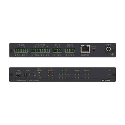 Kramer 10-Port Serial, IR, GPI/O, and Relay PoE Control Gateway FC-28