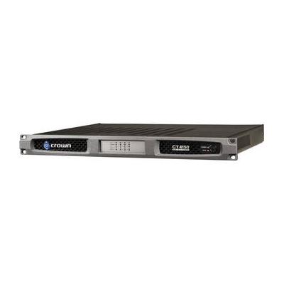 Crown Audio CT4150 4-Channel Rackmount Power Amplifier (125W/Channel at 8 Ohms) CT4150