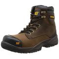 Cat Spiro S3, Men Safety Boots, Brown (Dark Brown), 7 UK (41 EU) - EN safety certified