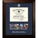 Patriot Frames Air Force Discharge Legacy Picture Frame 16.25 H x 16.25 W x 1.5 D in blue/brownWood in Gold | 8.5" x 11" | Wayfair AFDLG001S