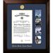 Patriot Frames Coast Guard Certificate Legacy Picture Frame 14.0 H x 10.0 W x 1.5 D in blue/brownWood in Gold | 10" x 14" | Wayfair CGCLG001S