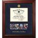 Patriot Frames Air Force Discharge Executive Picture Frame 18.75 H x 16.5 W x 1.5 D in blue/brownWood in Gold | 8.5" x 11" | Wayfair AFDEXGF001S