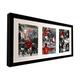 Signed"THE FERGUSON YEARS" Manchester United Photo Picture Wayne Rooney Ryan Giggs Cristiano Ronaldo Eric Cantona David Beckham Paul Scholes Autographed Photograph Frame Black