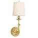 Hudson Valley Lighting 171 Logan 1 Light 18 Tall Wall Sconce - Brass