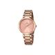 Festina MADEMOISELLE Women's Quartz Watch with Rose Gold Dial Analogue Display and Rose Gold Stainless Steel Rose Gold Plated Bracelet F16939/1