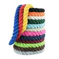 WCP Cotton Rope Soft 3 Twisted Strands 1/2 Inch Diameter in Various Colors and Sizes USA Made