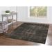 Black 96 x 0.75 in Area Rug - Williston Forge Zeringue Abstract Area Rug Polypropylene | 96 W x 0.75 D in | Wayfair BNGL7062 32998403