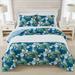 Tommy Bahama Home Southern Breeze Reversible Quilt Set Polyester/Polyfill/Cotton in Blue/Green/Indigo | King Quilt + 2 King Shams | Wayfair 219339