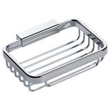 Ginger Hotelier Soap Dish Metal in Gray | 1.4 H x 5.2 W x 4 D in | Wayfair 550G/PC